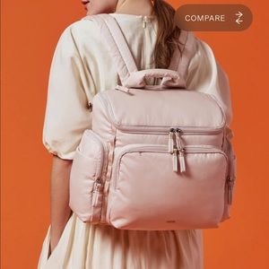 NEW Caraa Baby Bag Cotton Medium Quartz